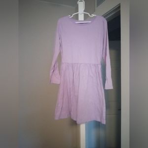 Light purple long sleeve dress